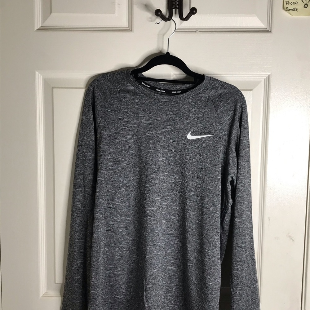 Nike Swim Long Sleeve Hydroguard  Tee - Picture 3 of 5